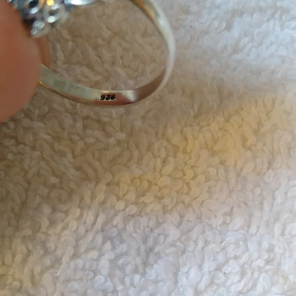 Sterling Pearl North Star Ring (8) - Picture 6 of 7